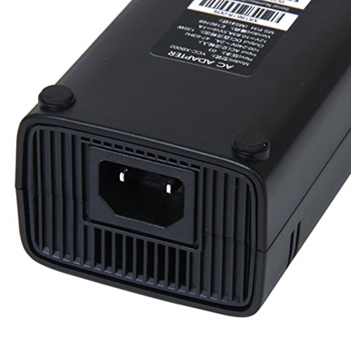 Générique - Cargador y adaptador de corriente AC para Microsoft Xbox 360 Slim