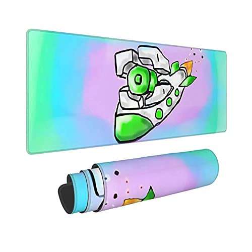 Geometry Dash Mousepad Alfombrilla de Mouse Antideslizante para computadora portátil PC