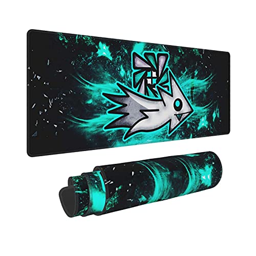 Geometry Dash Mousepad Alfombrilla de Mouse Antideslizante para computadora portátil PC