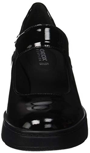 Geox D ASCYTHIA A Mary Jane Mujer, Negro (Black C9999), 38 EU