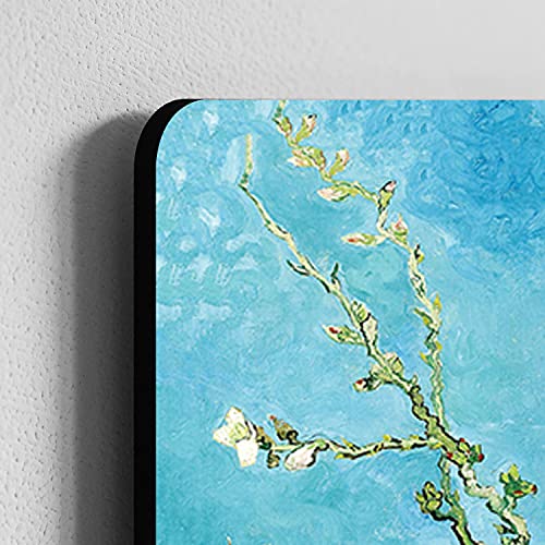Giallobus - Giallopanel Art Board - Vincent Van Gogh - Flores de Almendro - Madera de MDF - 29,7X21