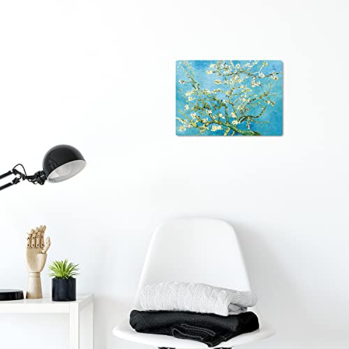 Giallobus - Giallopanel Art Board - Vincent Van Gogh - Flores de Almendro - Madera de MDF - 29,7X21