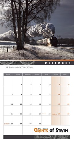Giants of Steam 2015 Calendar