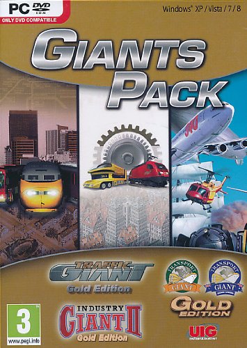 Giants Pack - Traffic Giant Gold Plus Traffic Giant 2 Gold Plus Industry Giant Gold (Pc Dvd) [Importación Inglesa]