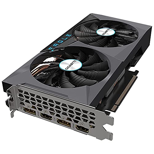 Gigabyte GeForce RTX 3060 Ti Eagle OC 8G (Rev. 2.0) NVIDIA 8 GB GDDR6(NO VALIDO para MINERIA)