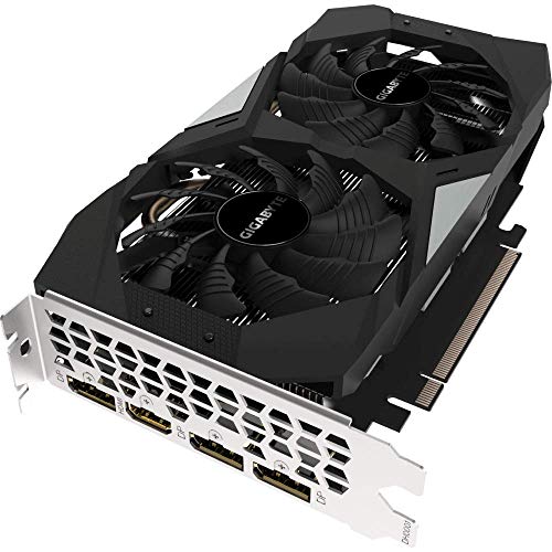 Gigabyte , GV-N2060OC-6GD REV2.0 Gv-N2060OC-6GD GeForce RTX 2060 OC GG, 2 Ventiladores Windforce, 6 GB 192 bits GDDR6, Tarjeta de Video REV2.0