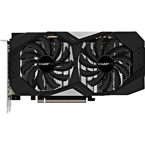 Gigabyte , GV-N2060OC-6GD REV2.0 Gv-N2060OC-6GD GeForce RTX 2060 OC GG, 2 Ventiladores Windforce, 6 GB 192 bits GDDR6, Tarjeta de Video REV2.0