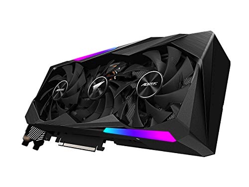 GIGABYTE Tarjeta gráfica AORUS GeForce RTX 3070 Master 8G, 3 Ventiladores WINDFORCE, 8GB 256-bit GDDR6, GV-N3070AORUS M-8GD Tarjeta de Video