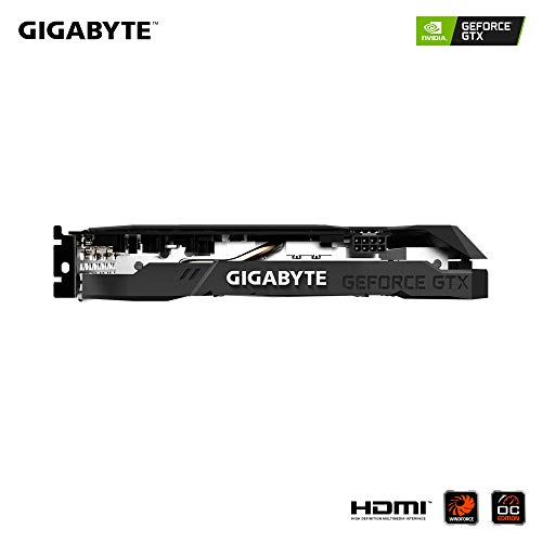 Gigabyte Technology GeForce GTX 1660 SUPER OC 6G - Tarjeta Graphica con 192-bit interfaz de memoria, WINDFORCE 2X Sistema de refrigeración