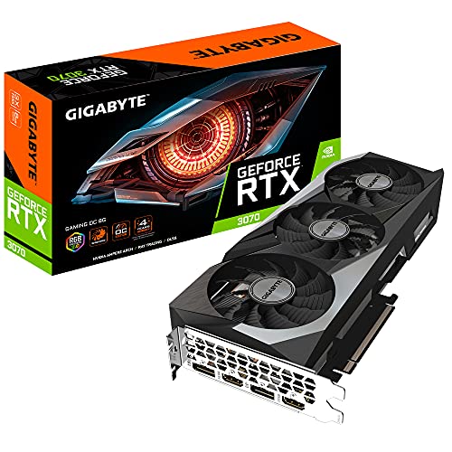 Gigabyte Technology GeForce RTX 3070 Gaming OC 8G (Rev. 2.0) NVIDIA 8 GB GDDR6 (NO VALIDO para MINERIA) Único (GV-N3070GAMING OC-8GD V2)