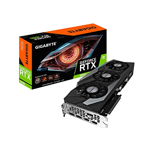 Gigabyte Technology GV-N3090GAMING OC-24GD Tarjeta gráfica NVIDIA GeForce RTX 3090 24 GB GDDR6X