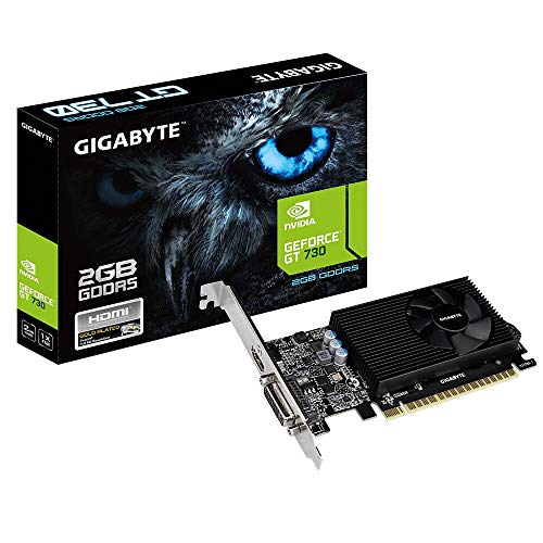 Gigabyte Technology GV-N730D5-2GL GeForce GT 730 2GB GDDR5 Tarjeta gráfica