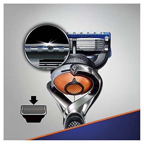 Gillette Fusion 5 ProGlide Maquinilla de Afeitar Hombre + 10 Cuchillas de Recambio