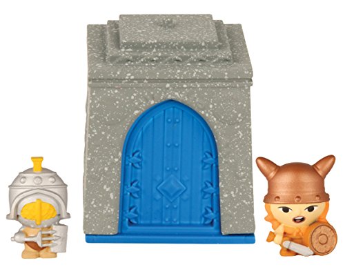 Giochi Preziosi 599386031 - World of Warriors 2 Figuras + Torre (Varios Modelos)