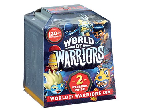 Giochi Preziosi 599386031 - World of Warriors 2 Figuras + Torre (Varios Modelos)