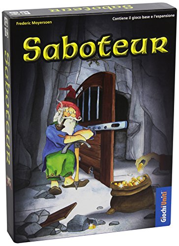 Giochi Uniti – Saboteur Juegos de Cartas associato al Mecanismo del piazzamento