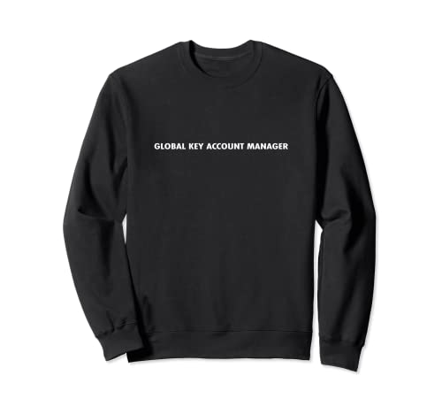 Global Key Account Manager Titel Transporte Regalo Profesional Sudadera