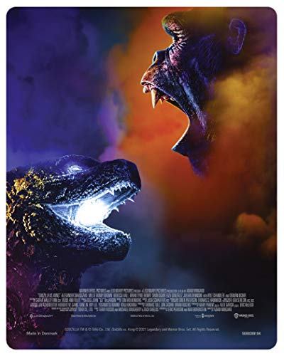 Godzilla vs. Kong [Amazon Exclusive Steelbook] [UHD] [2021] [Blu-ray] [Region Free]