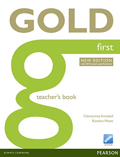 Gold first. Teacher's book. Con expansión online. Para Colegios: Industrial Ecology