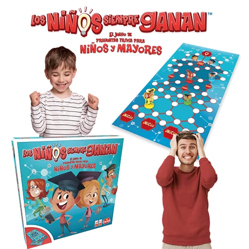 Goliath Los Niños Siempre Ganan, Juego de Preguntas para Padres e Hijos, 920178