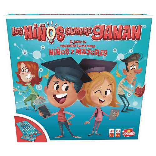 Goliath Los Niños Siempre Ganan, Juego de Preguntas para Padres e Hijos, 920178