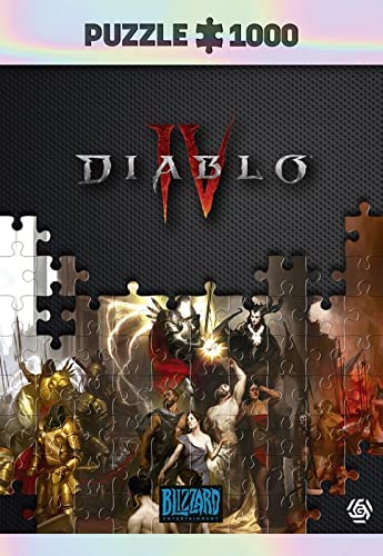 Good Loot Diablo IV: Birth of Nephalem | Puzzle 1000 Piezas | Incluye póster y Bolsa | 68 x 48 | Videojuego | Rompecabezas para Adultos y Adolescentes | para Navidad y Regalos | Decoración