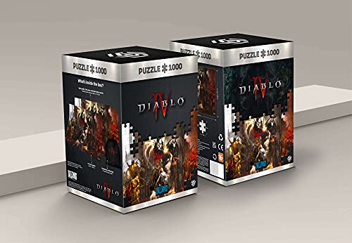 Good Loot Diablo IV: Birth of Nephalem | Puzzle 1000 Piezas | Incluye póster y Bolsa | 68 x 48 | Videojuego | Rompecabezas para Adultos y Adolescentes | para Navidad y Regalos | Decoración