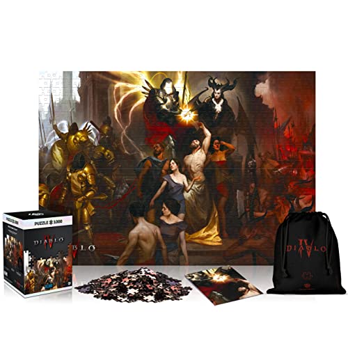 Good Loot Diablo IV: Birth of Nephalem | Puzzle 1000 Piezas | Incluye póster y Bolsa | 68 x 48 | Videojuego | Rompecabezas para Adultos y Adolescentes | para Navidad y Regalos | Decoración
