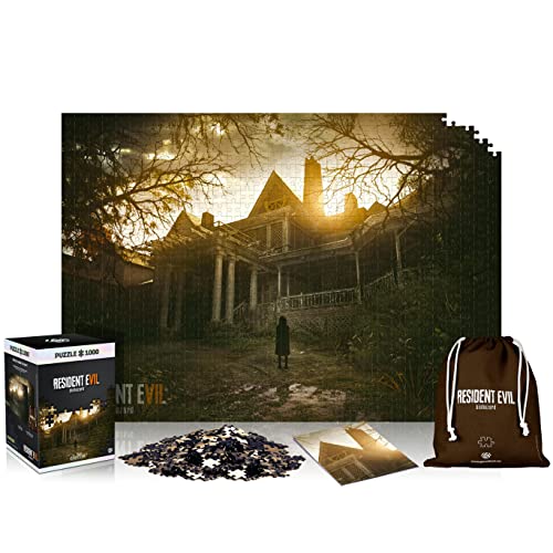 Good Loot Resident Evil 7: Main House | Puzzle 1000 Piezas | Incluye póster y Bolsa | 68 x 48 | Videojuego | Rompecabezas para Adultos y Adolescentes | para Navidad y Regalos | Decoración