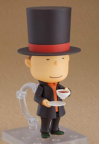 Good Smile Company Professor Layton 10 cm. Layton Mystery Detective Agency: Kat's Mystery Solving Files. Nendoroid