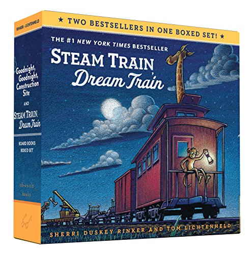 Goodnight, Goodnight, Construction Site And Steam (Steam Train, Dream Train)