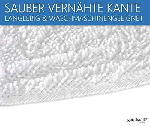 Goodspot® – Juego de 5 fundas de repuesto para vaporeta Vileda Steam – Fundas de repuesto – Microfibras finas – para Vileda Steam – Duradero y ajuste perfecto