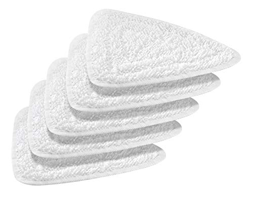 Goodspot® – Juego de 5 fundas de repuesto para vaporeta Vileda Steam – Fundas de repuesto – Microfibras finas – para Vileda Steam – Duradero y ajuste perfecto