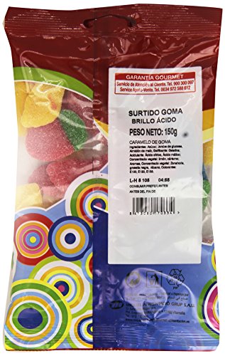 Gourmet - Gominolas - Surtido goma brillo ácido - 150 g