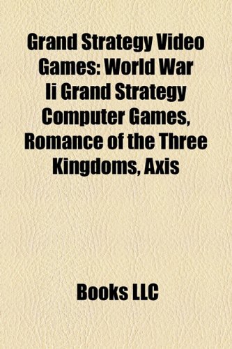Grand strategy video games: Romance of the Three Kingdoms, Axis & Allies, Europa Universalis III, Making History: The Calm & The Storm: Romance of the ... Nobunaga's Ambition, SuperPower 2, Risk II