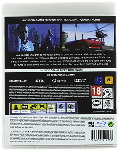Grand Theft Auto V (GTA 5) [Importación italiana]