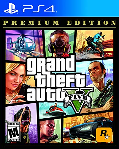 Grand Theft Auto V Premium Online Edition for PlayStation 4 StandardEdition [USA]