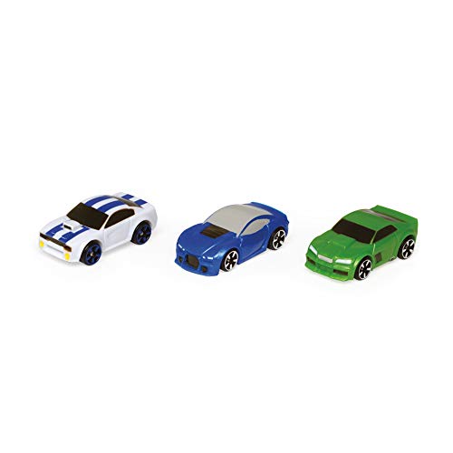 Grandi Giochi - Micro Machine Blíster con 3 vehículos, modelos/colores surtidos.