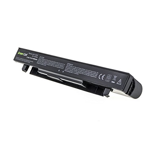 Green Cell Batería para ASUS R510CC-XO1293H R510CC-XO1295D R510CC-XO608H R510CC-XX1312H R510CC-XX439H R510E R510EA R510J R510JD R510JD-XX030H R510JD-XX050H Portátil (4400mAh 14.4V Negro)