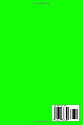 Green Screen Notebook: Chroma Key Digital Masking Video Special Effects Green Screen Cover Notebook for Office Work & School/College Students - Video Editor Gifts - [120 Pages, Matte Finish Cover]
