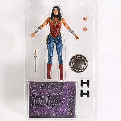 GSDGSD Hiya Toys Injustice 2 Superman Wonder Woman Joker Harley Quinn Flash Supergirl Red Hood Swamp Thing Figura de acción de Juguete