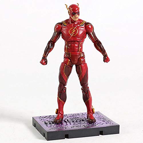 GSDGSD Hiya Toys Injustice 2 Superman Wonder Woman Joker Harley Quinn Flash Supergirl Red Hood Swamp Thing Figura de acción de Juguete