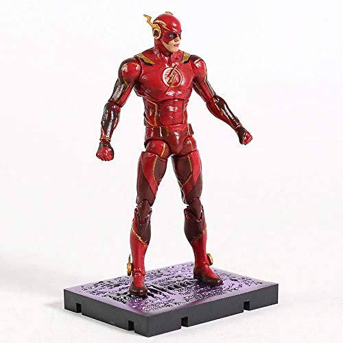 GSDGSD Hiya Toys Injustice 2 Superman Wonder Woman Joker Harley Quinn Flash Supergirl Red Hood Swamp Thing Figura de acción de Juguete