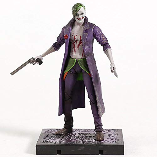 GSDGSD Hiya Toys Injustice 2 Superman Wonder Woman Joker Harley Quinn Flash Supergirl Red Hood Swamp Thing Figura de acción de Juguete