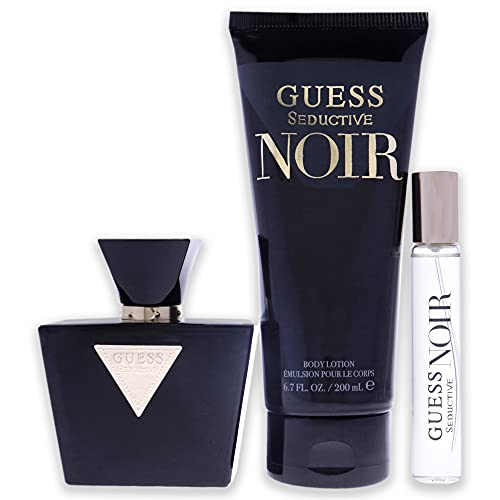 Guess Guess Seductive Noir For Women 3 Pc Gift Set