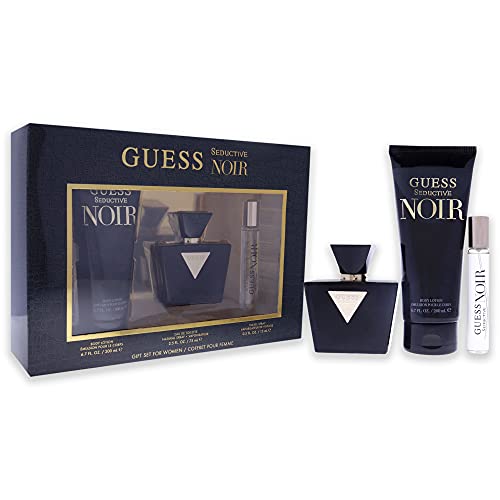 Guess Guess Seductive Noir For Women 3 Pc Gift Set