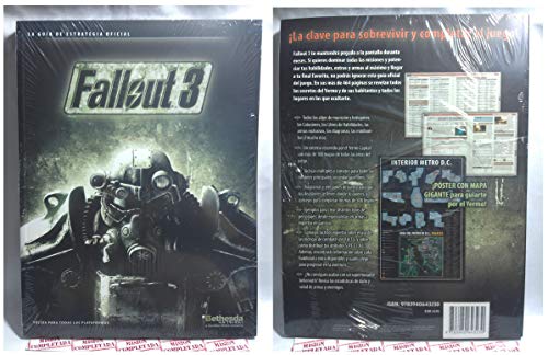 ►► GUIA Oficial del Juego Fallout 3 ◄◄ Version DE ESPAÑA, PRECINTADA PC PS3 Xbox 360