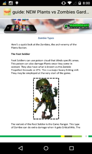 guide for PLANTS VS ZOMBIES GARDEN WARFARE