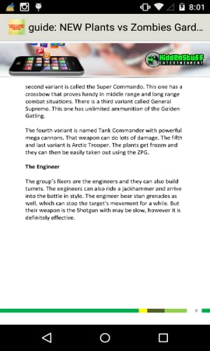 guide for PLANTS VS ZOMBIES GARDEN WARFARE