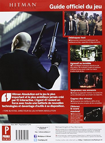 Guide Hitman Absolution [Importación francesa]